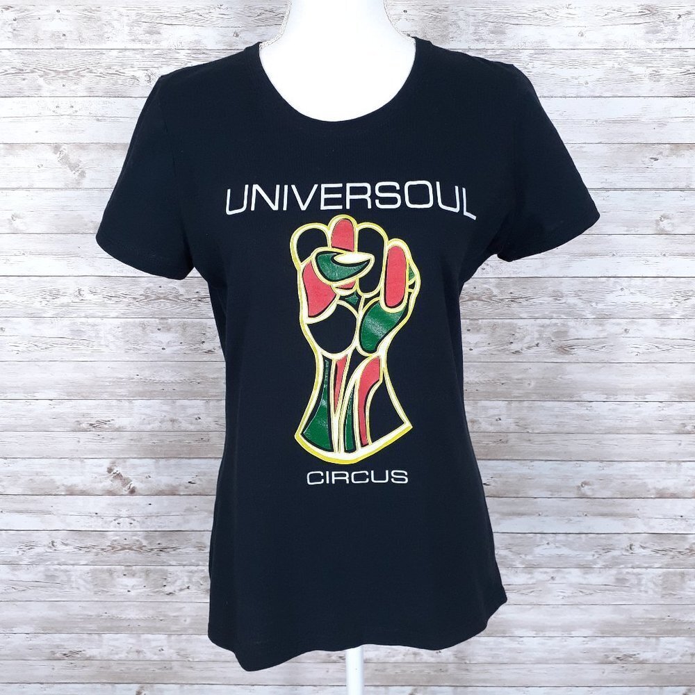 Jerzees Womens Top L Tee Universoul Circus 309A